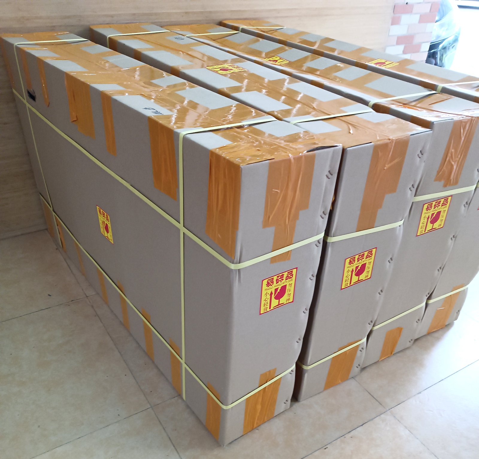 文竹峰竹自行车成品包装